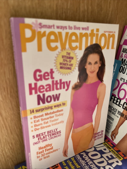 Lot Of Prevention Magazines (22) 1996,1998,2000,2003, 2004,2005,2006,2007
