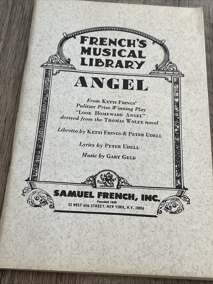 ANGEL and PURLIE Victorious Ossie Davis & Udell/Geld/ French's Musical Library/