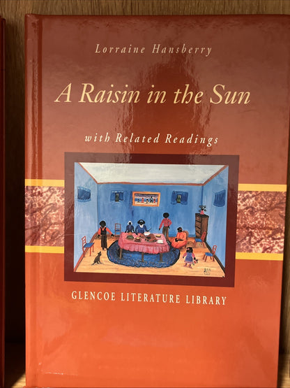 A Raisin in the Sun with Related Reading Lorraine Hansberry  - Lot of 6 Books