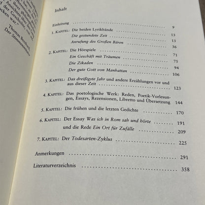 Ingeborg Bachmann Das Werk. Von den frühesten Gedichten bis zum "Todesarten"-Zyk