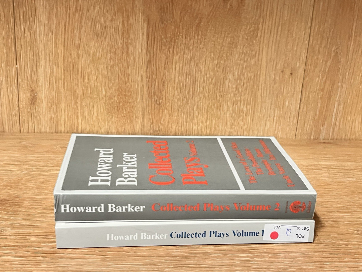 Howard Barker Books : Collected Plays, Vol. 1 - 2 by Howard Barker