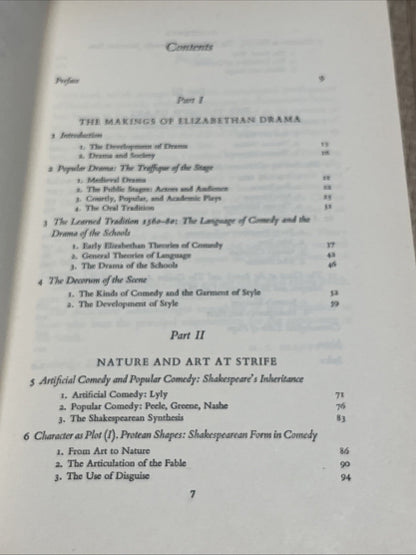 The Growth and Structure of Elizabethan Comedy M.C Bradbrook 1963