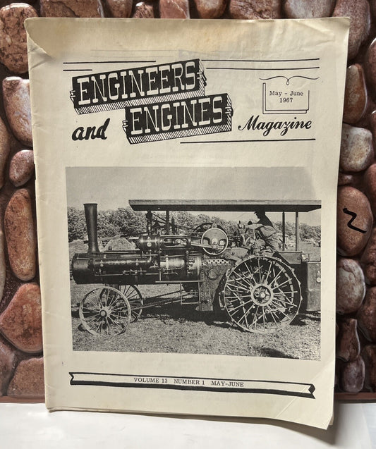 VT Engineers and Engines News Paper May -June 1967 Vol. 13 No 1 Acceptable Cond