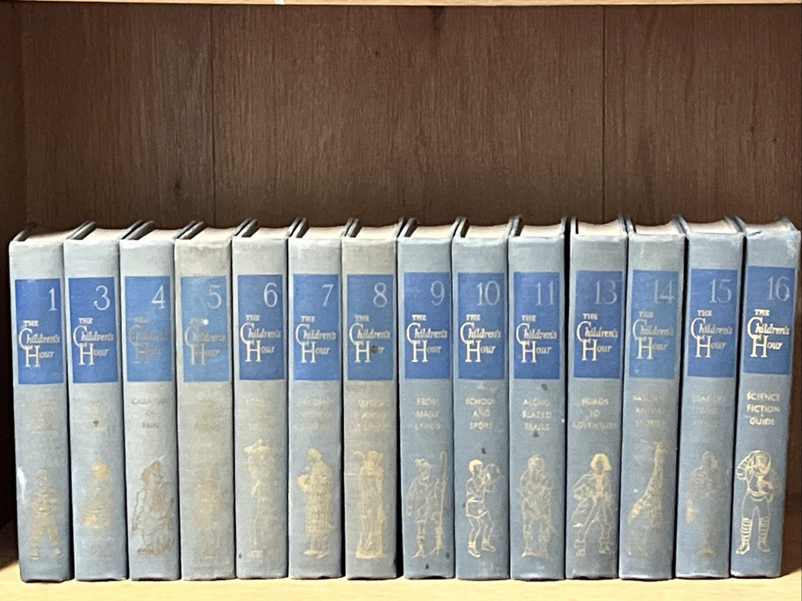 The Children's Hour Story Books 1-16  Missing Volume 2 & 12 ( 1953 -  14 Volume)