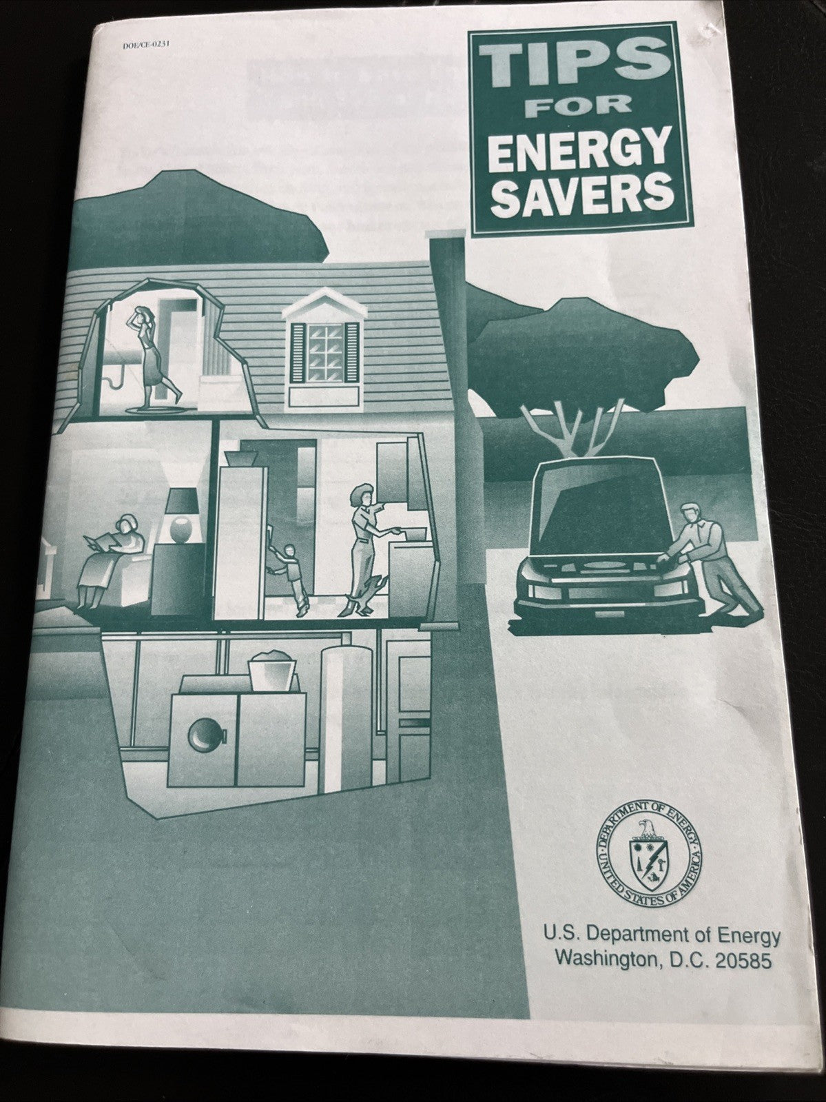 Lot of 2 Climate Change HANDBOOK : A Citizen's Guide.. & Tips For Energy Savers