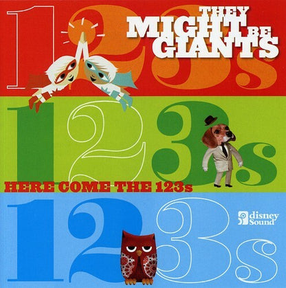 THEY MIGHT BE GIANTS    HERE COME THE 123'S   CD/DVD
