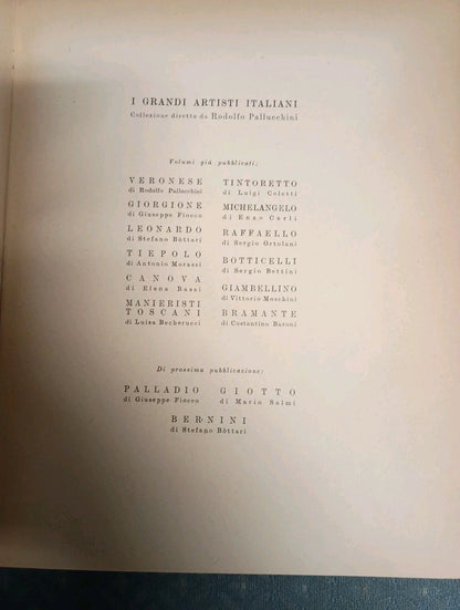 Botticelli 144 Tavole In Rotocalco E 2 Tricrpmie 2nd Ed Sergio Bettini - 1947