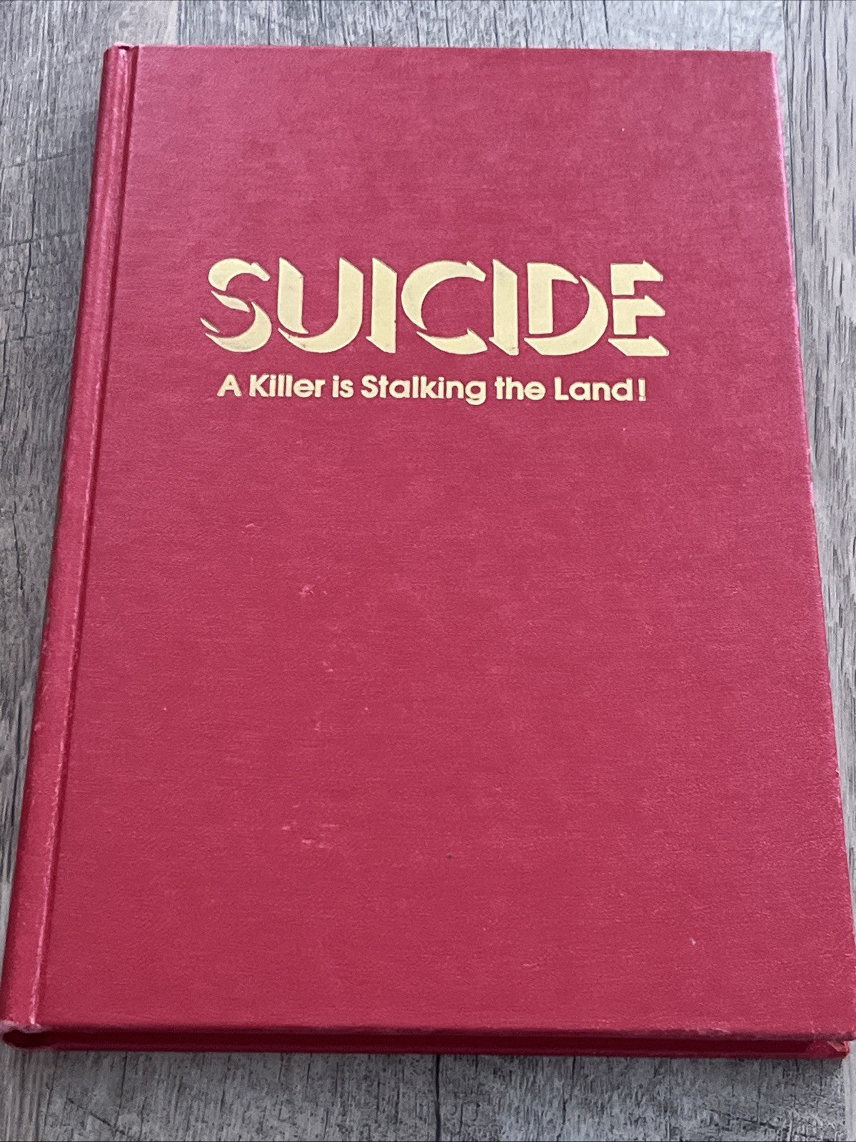 SUICIDE: A KILLER IS STALKING THE LAND 1st Edition David Wilkerson - Hardcover
