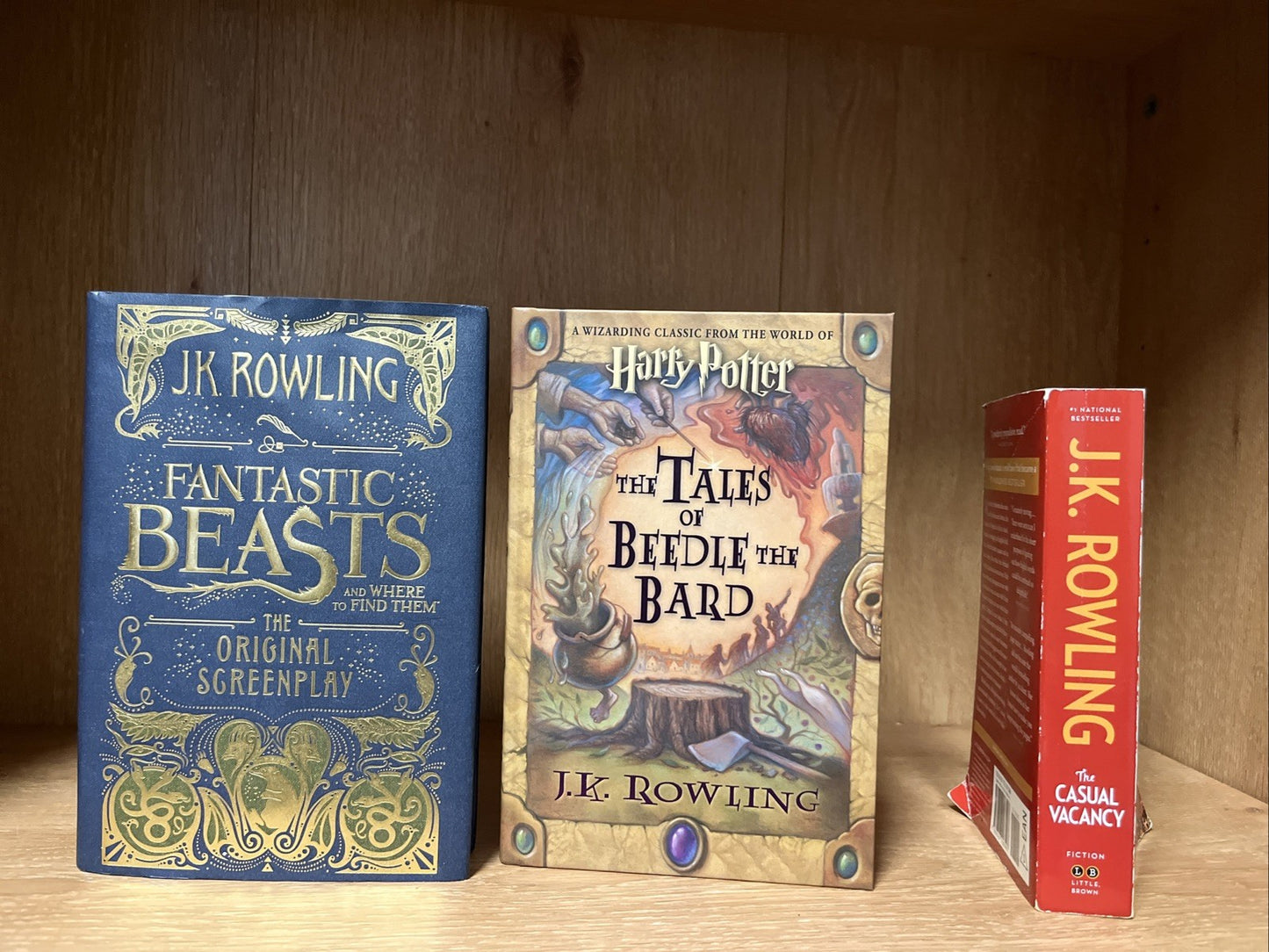 J.K Rowling ,The Tales Of Beedie The Bard & Fantastic Beasts and Where to Find..