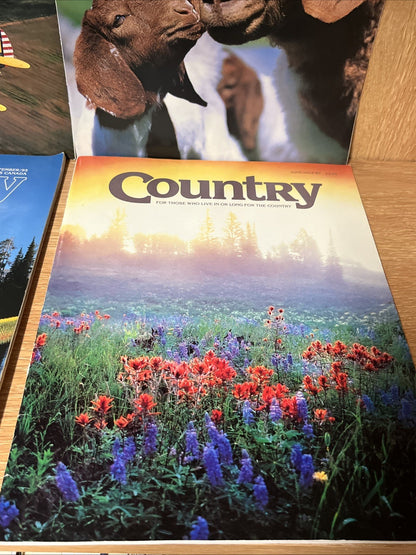4 Country Magazine For Those Who Live In or Long For The Country 1987/ 92/95/ 06