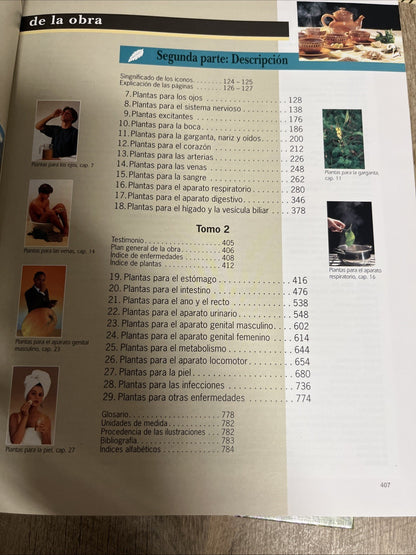 Enciclopedia de las Plantas Medicinales (Spanish Edition) - Vol 1 & 2- Dr. Roger