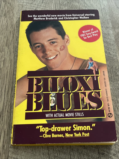 Biloxi Blues With Actual Movie Still Tie-In Ed Top Drawer Simon, Neil  Signe