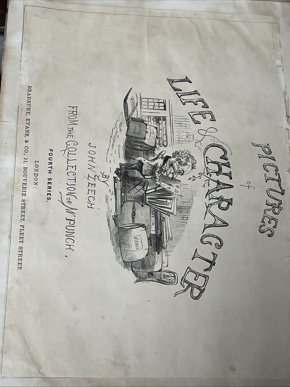 John Leech's Pictures of Life and Character from the Collection of Mr Punch 4th