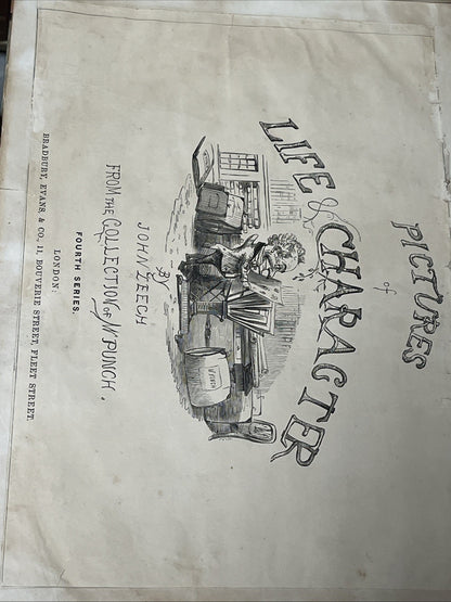 John Leech's Pictures of Life and Character from the Collection of Mr Punch 4th