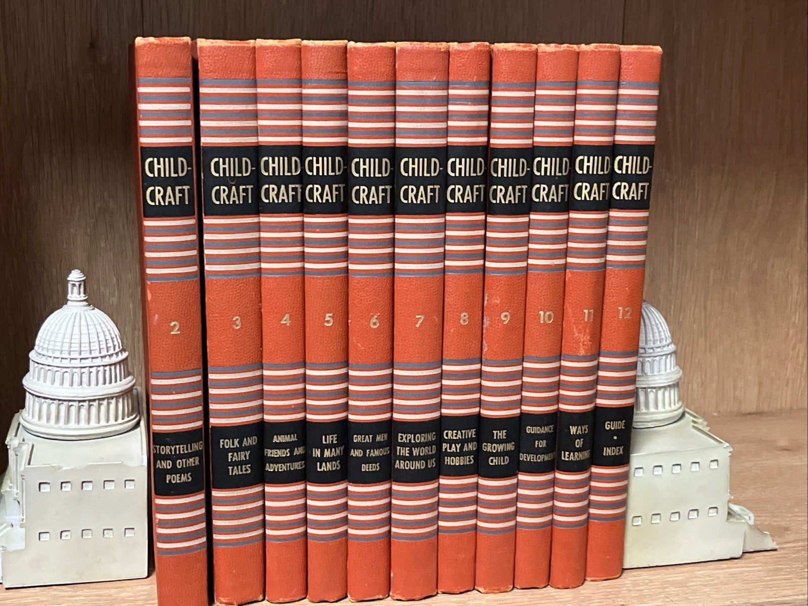 Vintage 1949 Childcraft Book Sets Volume 2--12 Vintage