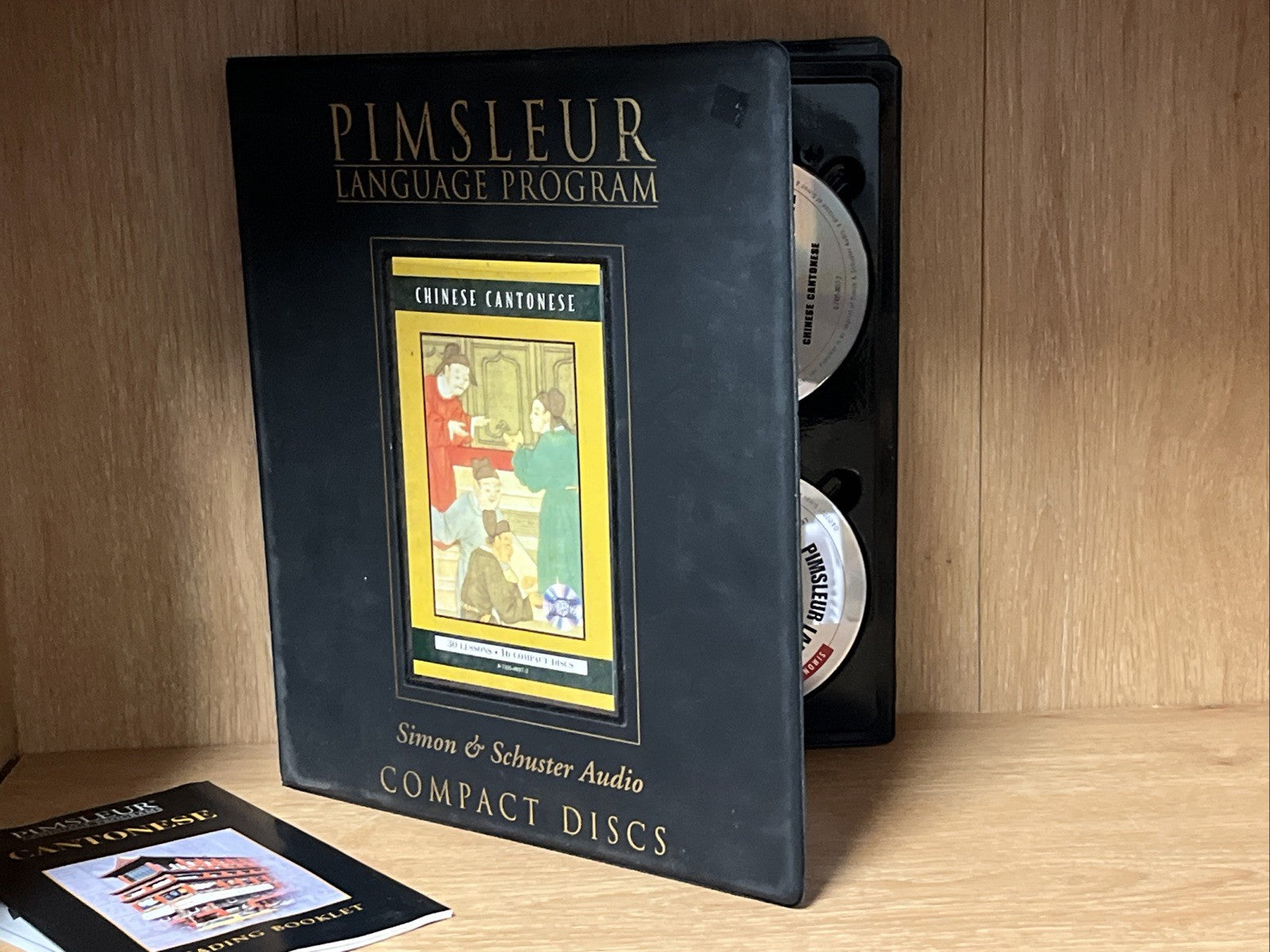 Pimsleur Chinese Cantonese Language  Program 15 Audio CDS & BOOK Missing Vol 3,4