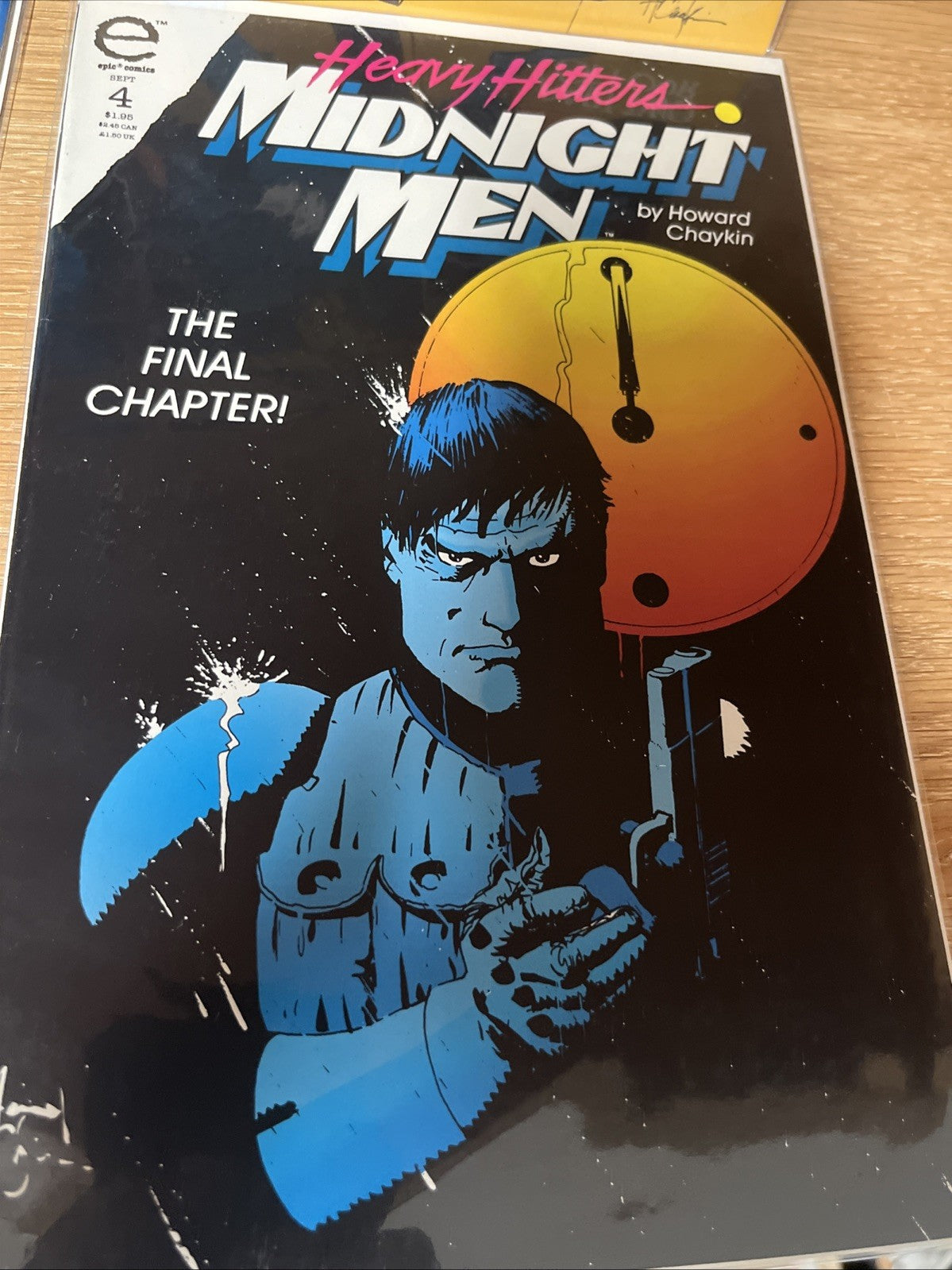 Heavy Hitters Midnight Men #1 #2 #3#4 #5 Marvel Epic Comics 1993 Howard Chaykin