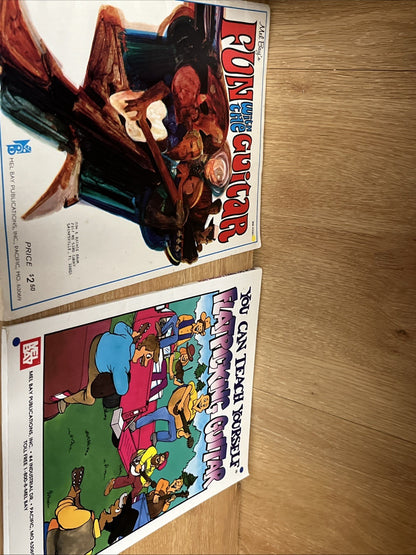 Mel Bay Guitar Books Lot of 2 Fun With Guitar & Flatpicking Guitar