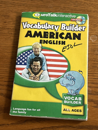Vocabulary Builder American English CD-ROM.