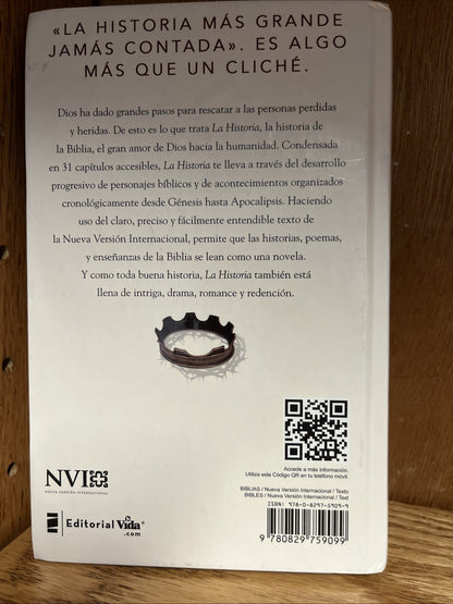 Biblia NVI La Historia: La Biblia en un relato ininterrumpido acerca de Dios