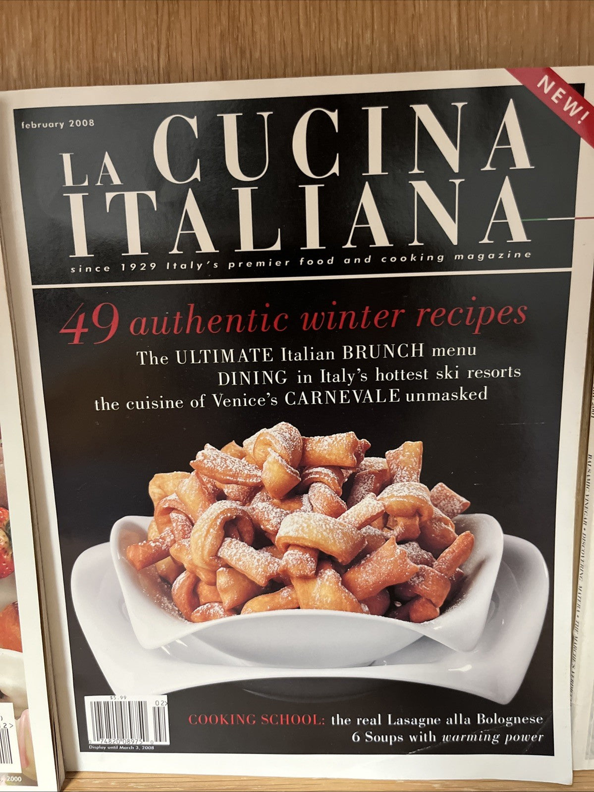 La Cucina Italiana + Gourmet Magazine Lot 4 Issues From 2000 2001 2008