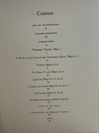 ROBERT F STOWELL / A Thoreau gazetteer Edited by William L Howarth 1st ed 1970