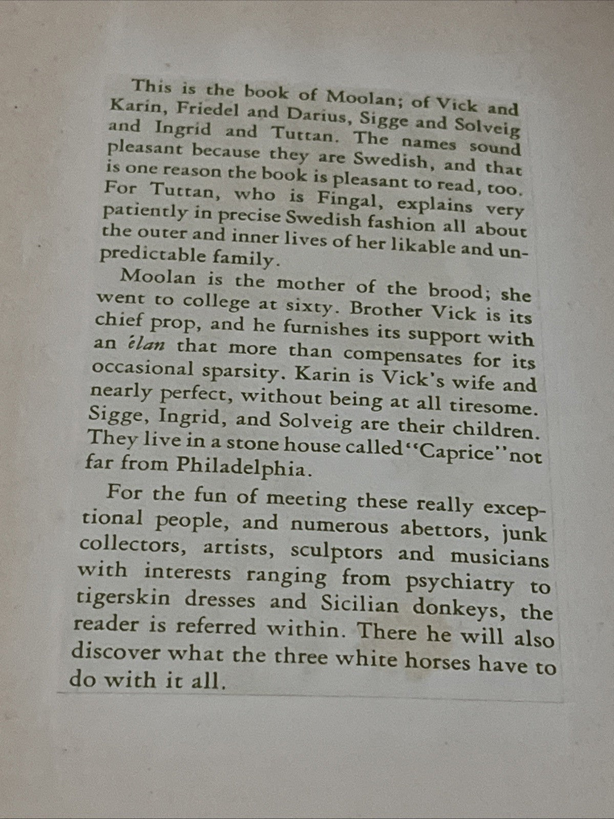 Three White Horses by Fingal Von Sudorf 1947