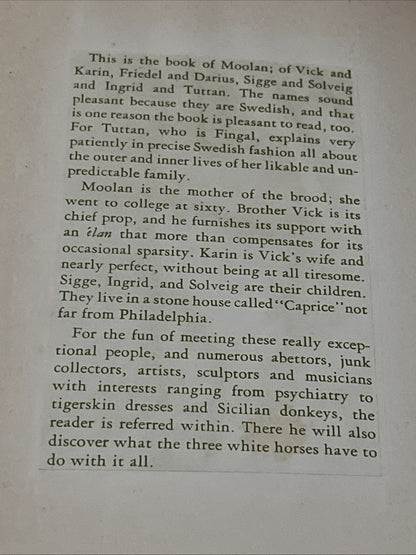 Three White Horses by Fingal Von Sudorf 1947