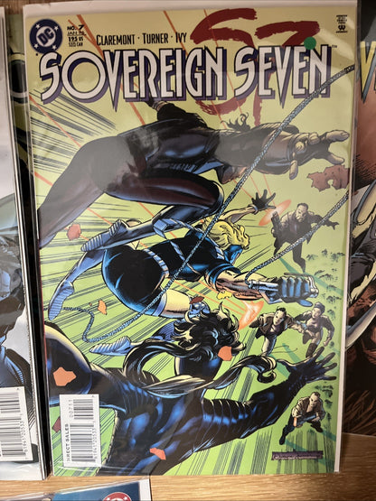 Sovereign Seven #1 #2 #3 #4 #5 #6 #7#8 #23 Lot of 9 Chris Claremont, DC 1995