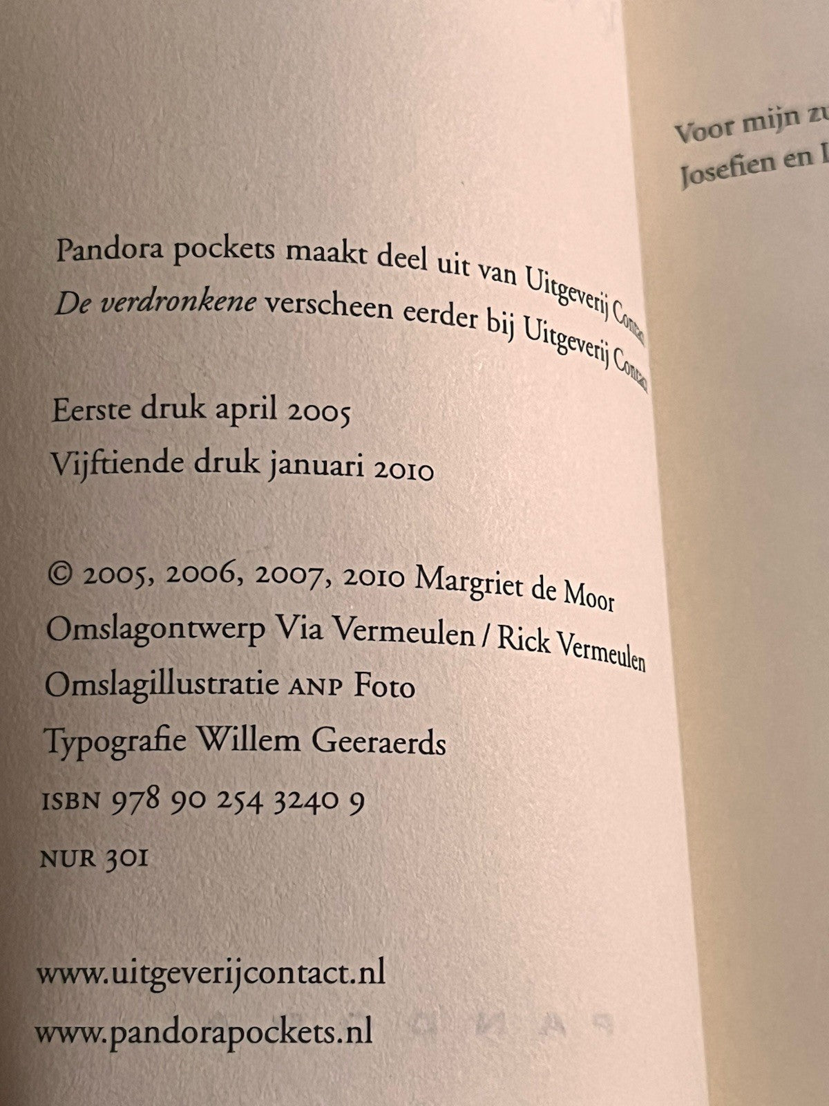 De verdronkene Margriet de Moor
