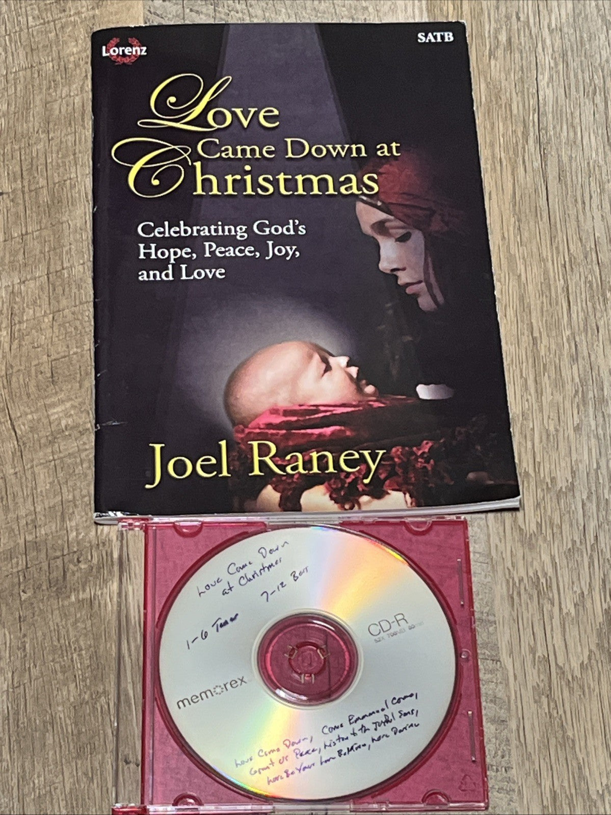 Love Came Down at Christmas - SATB Score with Performance CD