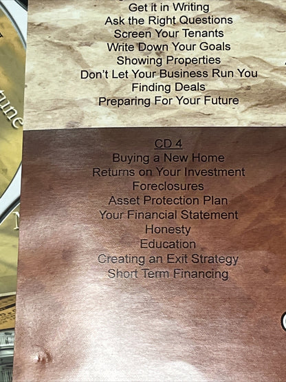 Making Your Fortune in Real Estate Success Simplified DVD Vol 1-6 Robert Shemin