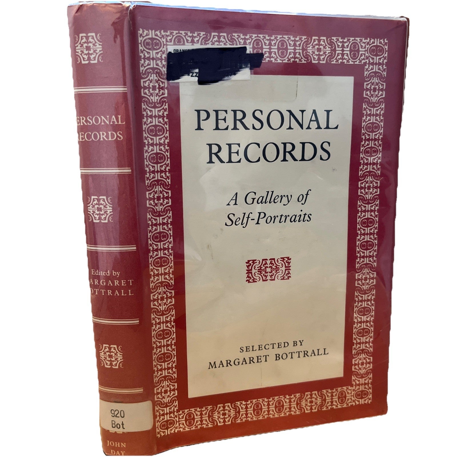 Personal Records A Gallery of Self-Portraits by Margaret Bottrall (1962) Ex LIB