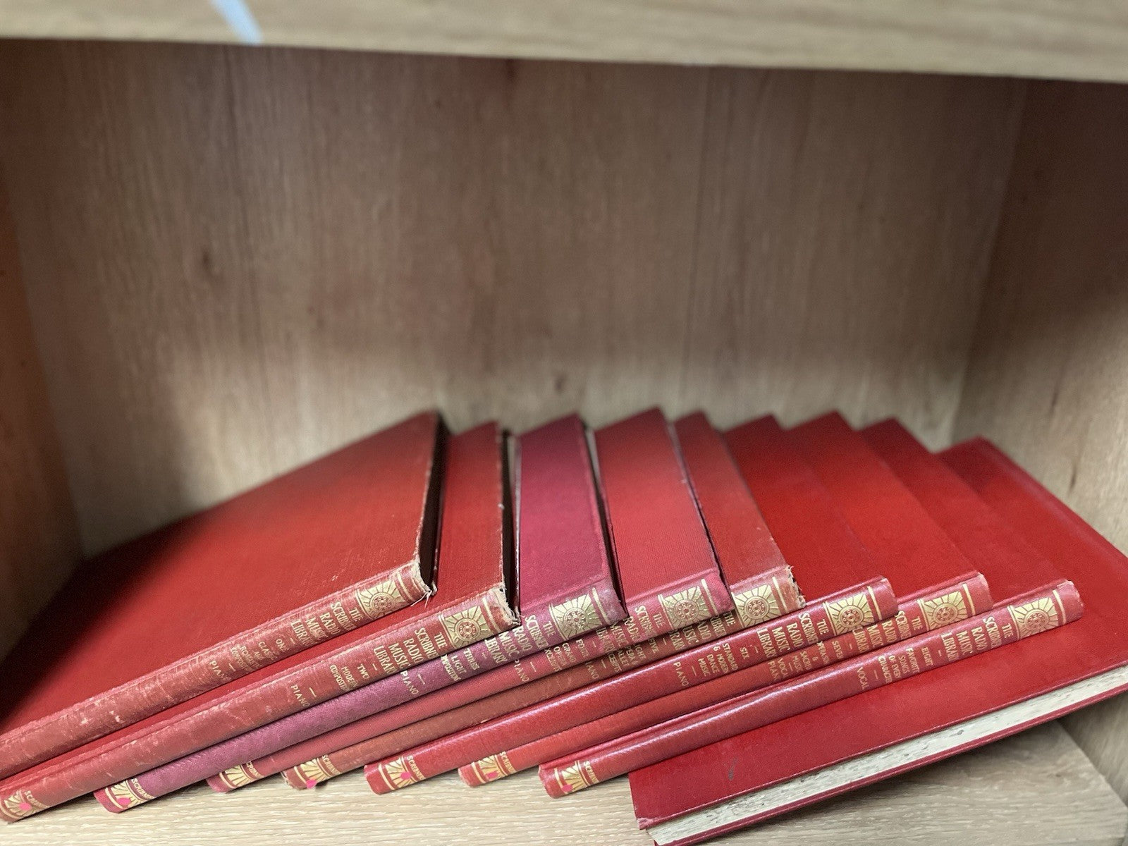 The Scribner Radio Music Library 9 Volume Piano, Opera, & Sacred Music 1946