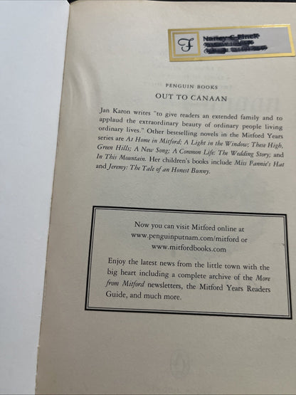 Jan Karon Book Lot 5 : Out of Canaan And A Common Life