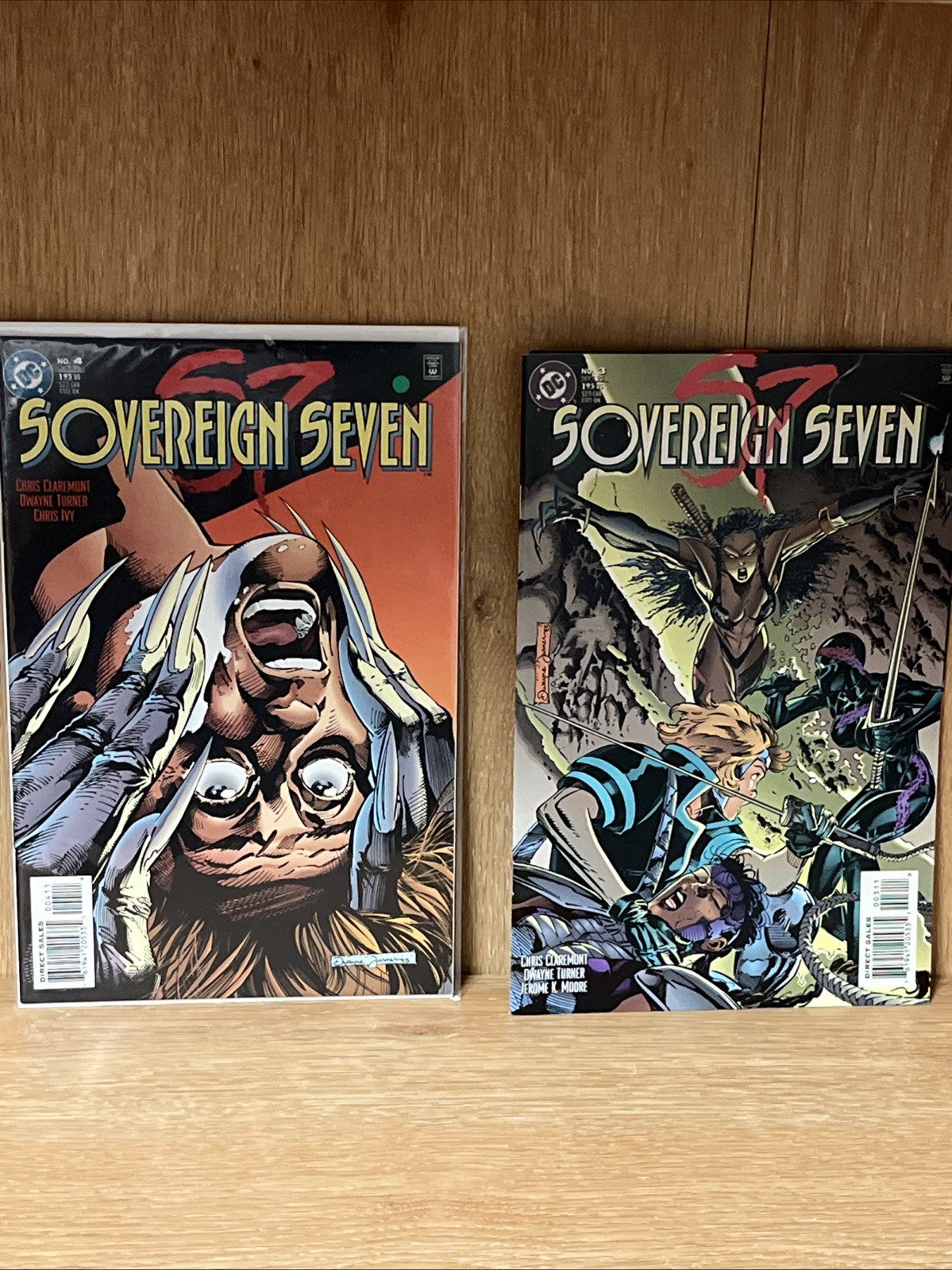 Sovereign Seven S7 DC Comic Books #1 #2 #3 #4 1995 Lot of 4