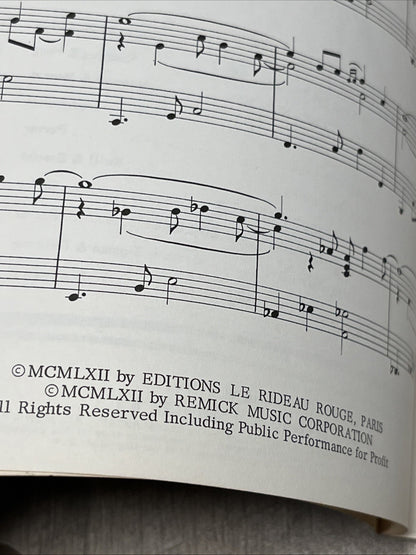 PETER NERO Off Record PIANO TRANSCRIPTIONS Copyright 1967 Sheet Music Book