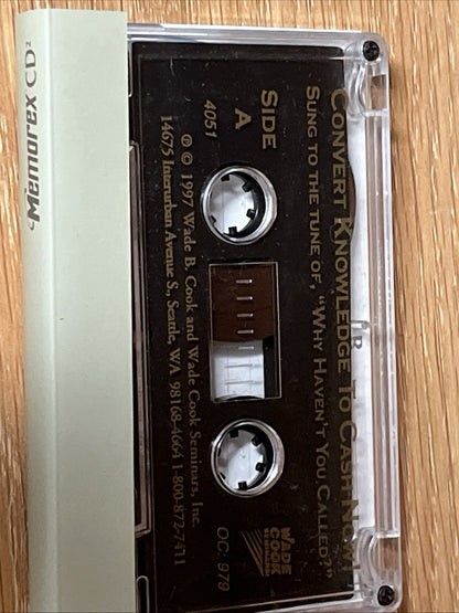 Lot of 13 Cassette Tape Cash Flow Formulas, Make Money,Financial Income Formula