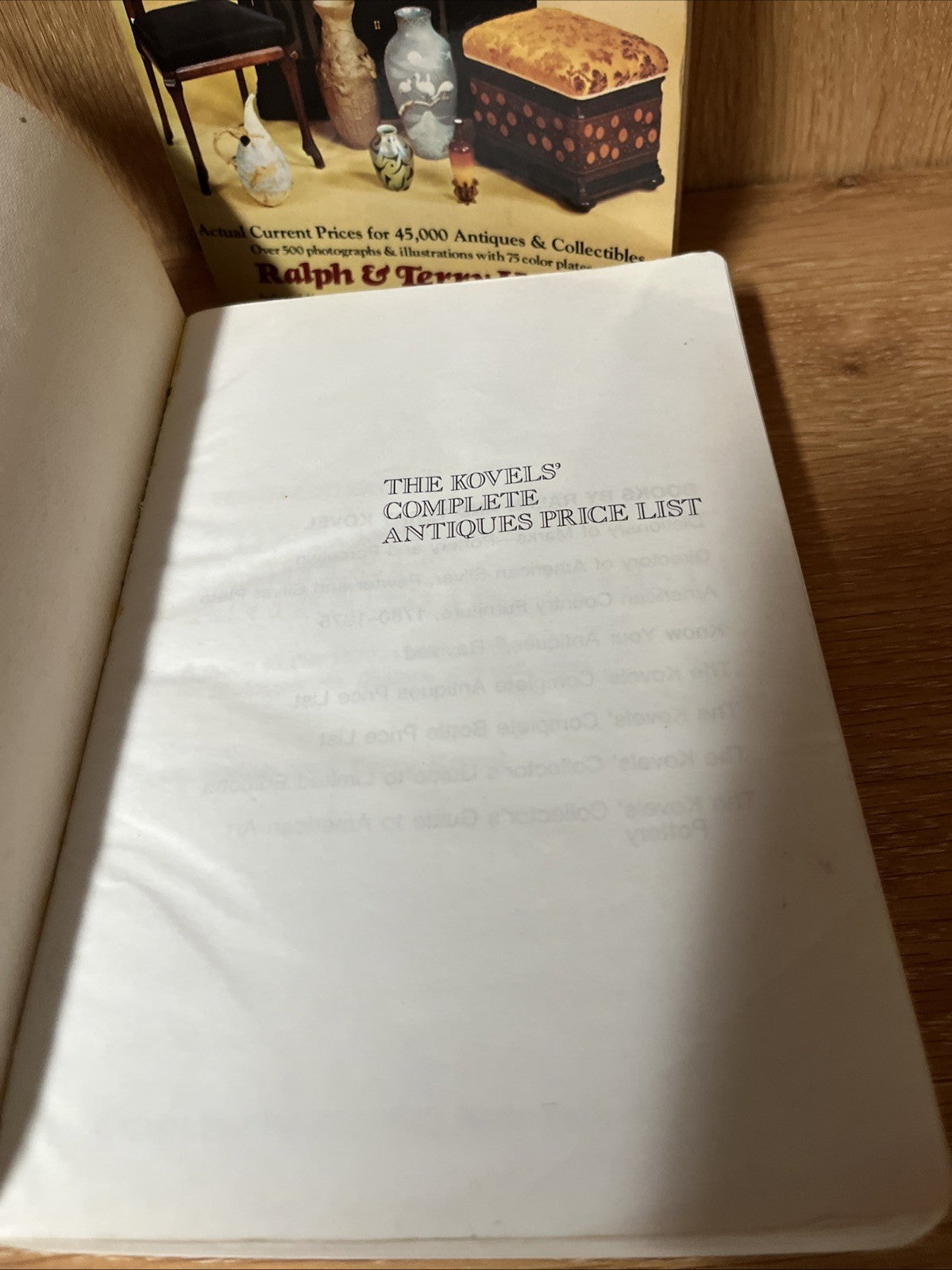 Kovels' Antiques & Collectibles Price List  Hyman’s Trash Or Treasure Book Lot 5