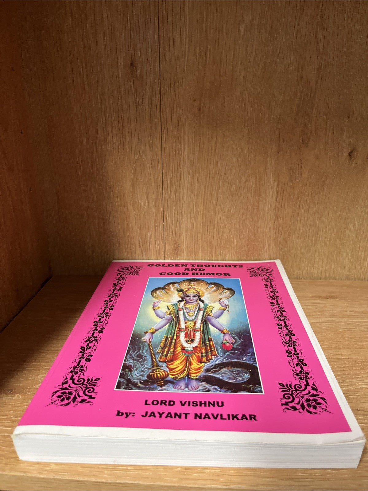 Golden Thoughts and Good Humor Volume 1  Lord Vishnu by Jayant Navlikar