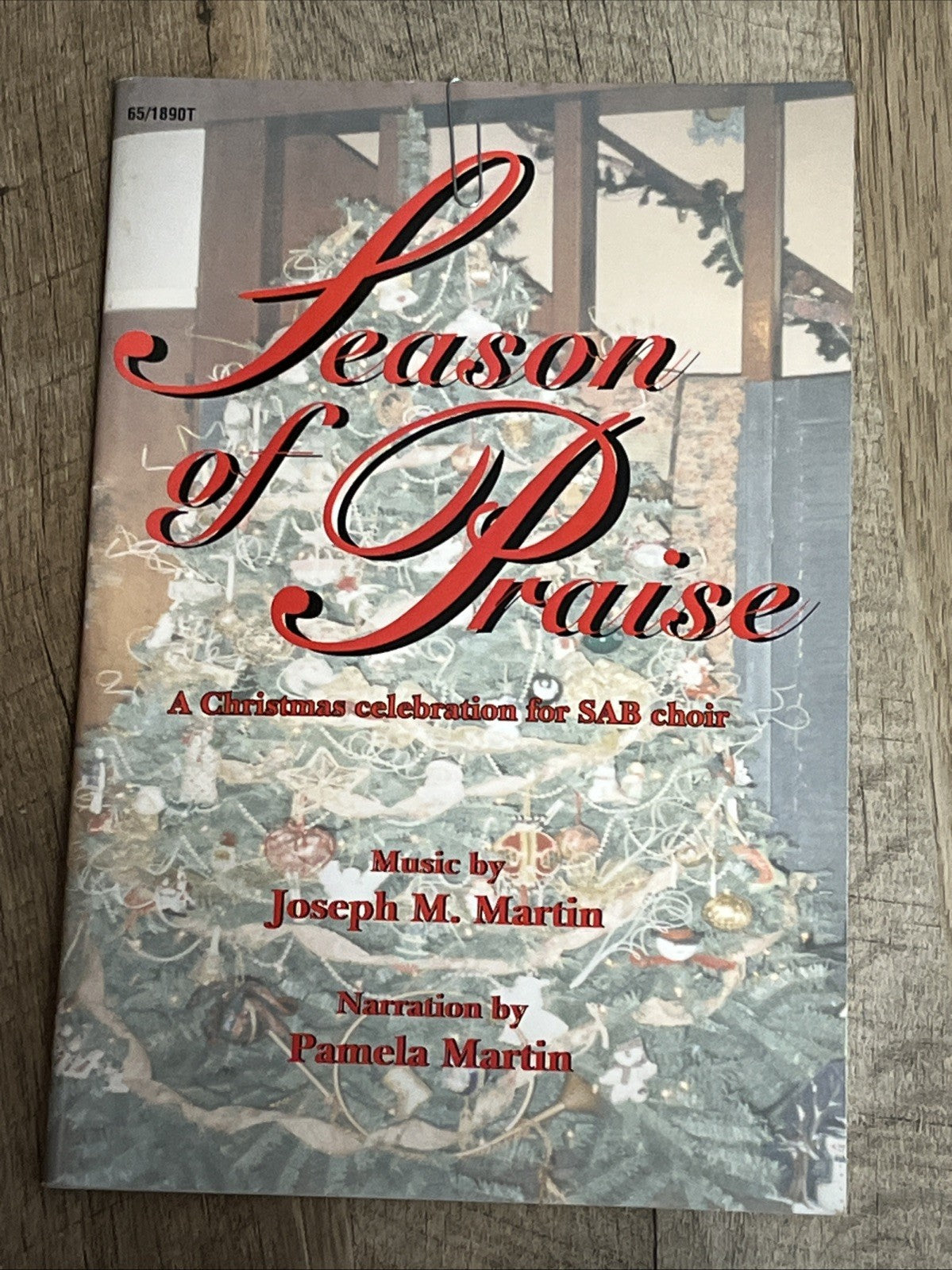 Lot Of 8 Season of Praise A Christmas Celebration for SATB Choir