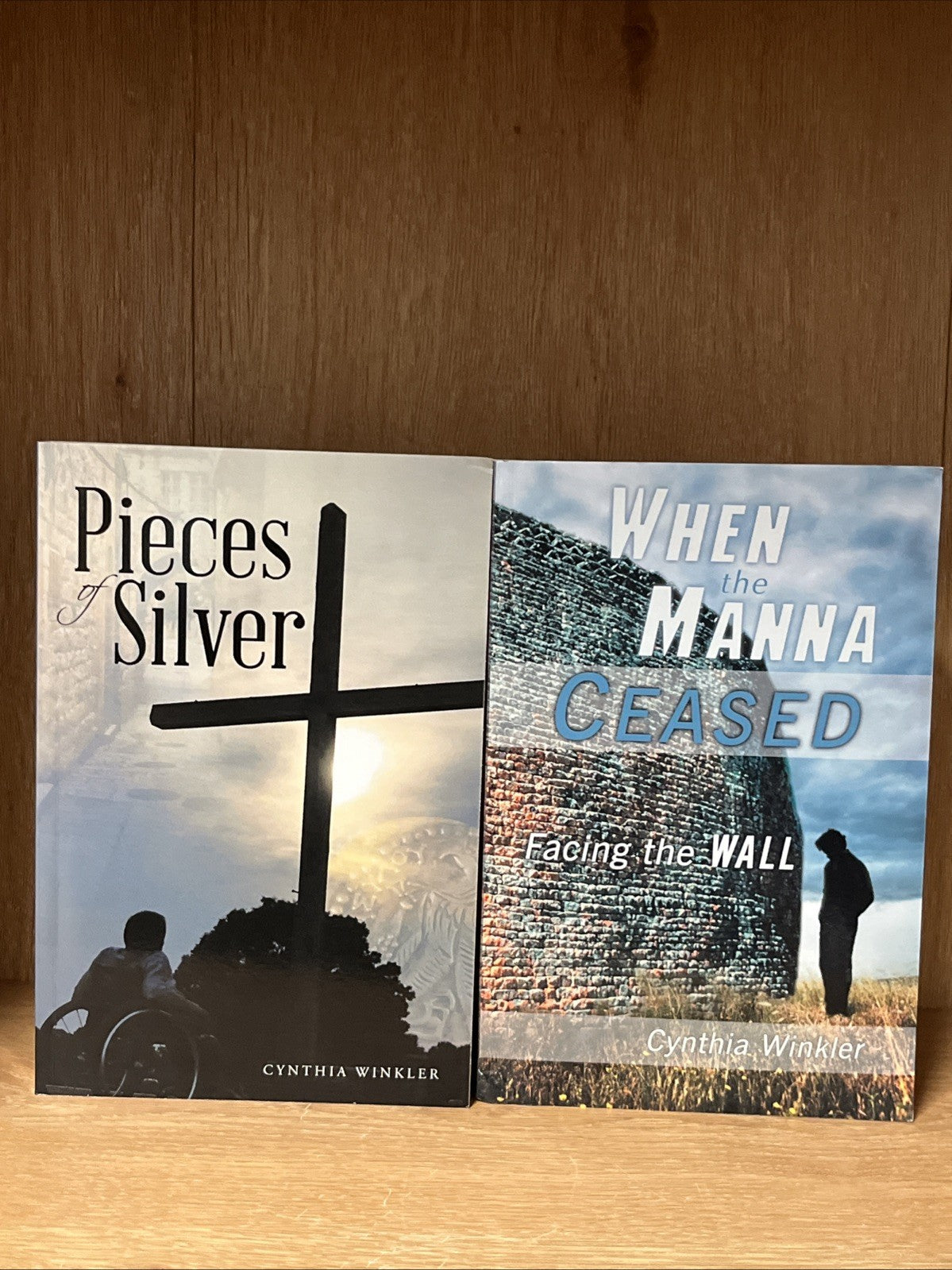 Cynthia Winkler Book Lots 2 Pieces of Silver  And When The Manna Ceased (English
