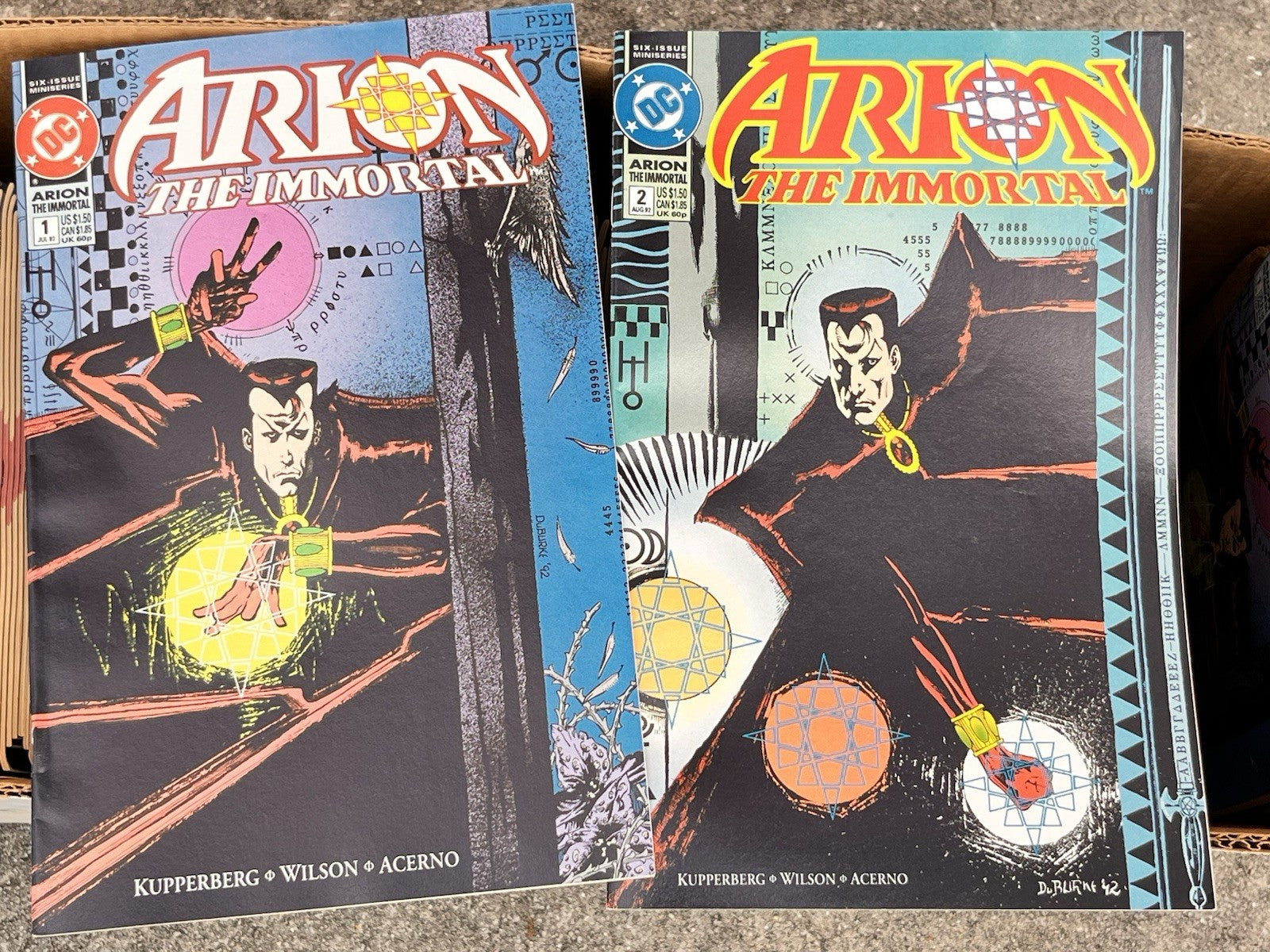 ARION THE IMMORTAL DC Comic issues #1 #2 lot of 20