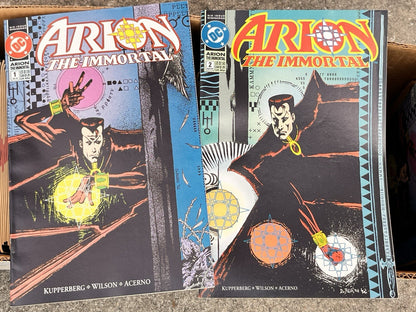 ARION THE IMMORTAL DC Comic issues #1 #2 lot of 20