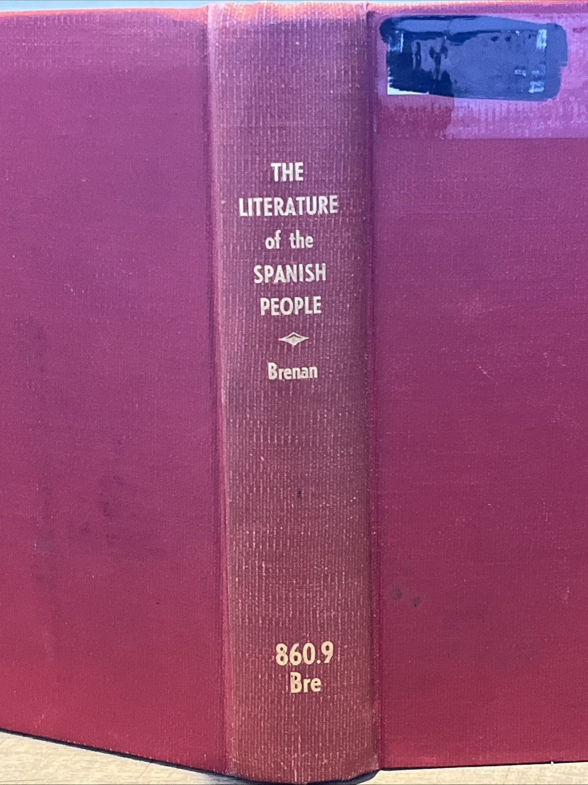 Brenan: The Literature of the Spanish People by Gerald Brenan 1962