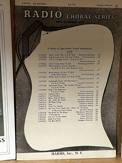 Radio Choral Series For Concert Use, The Jenson Show Choir Showcase & ..