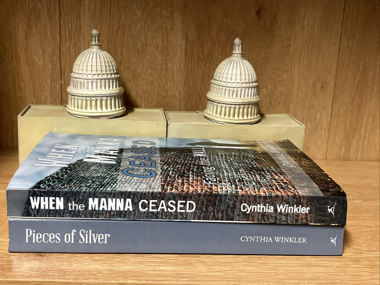 Cynthia Winkler Book Lots 2 Pieces of Silver  And When The Manna Ceased (English