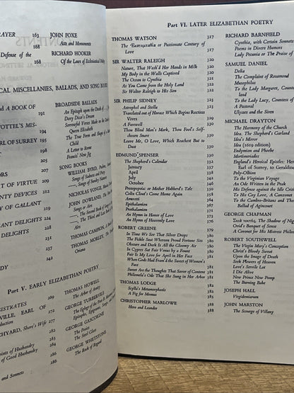 The Renaissance In England: Non-Dramatic Prose And Verse Of The Sixteenth…1954