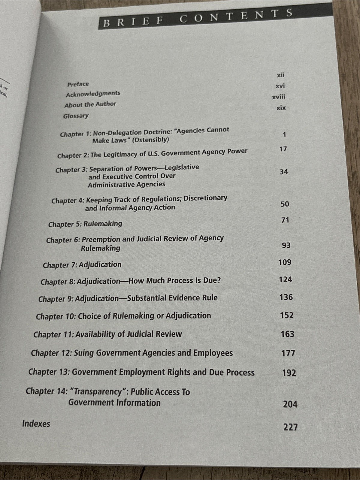 Administrative Law: The Sources and Limits of Government Agency Power by Daniel