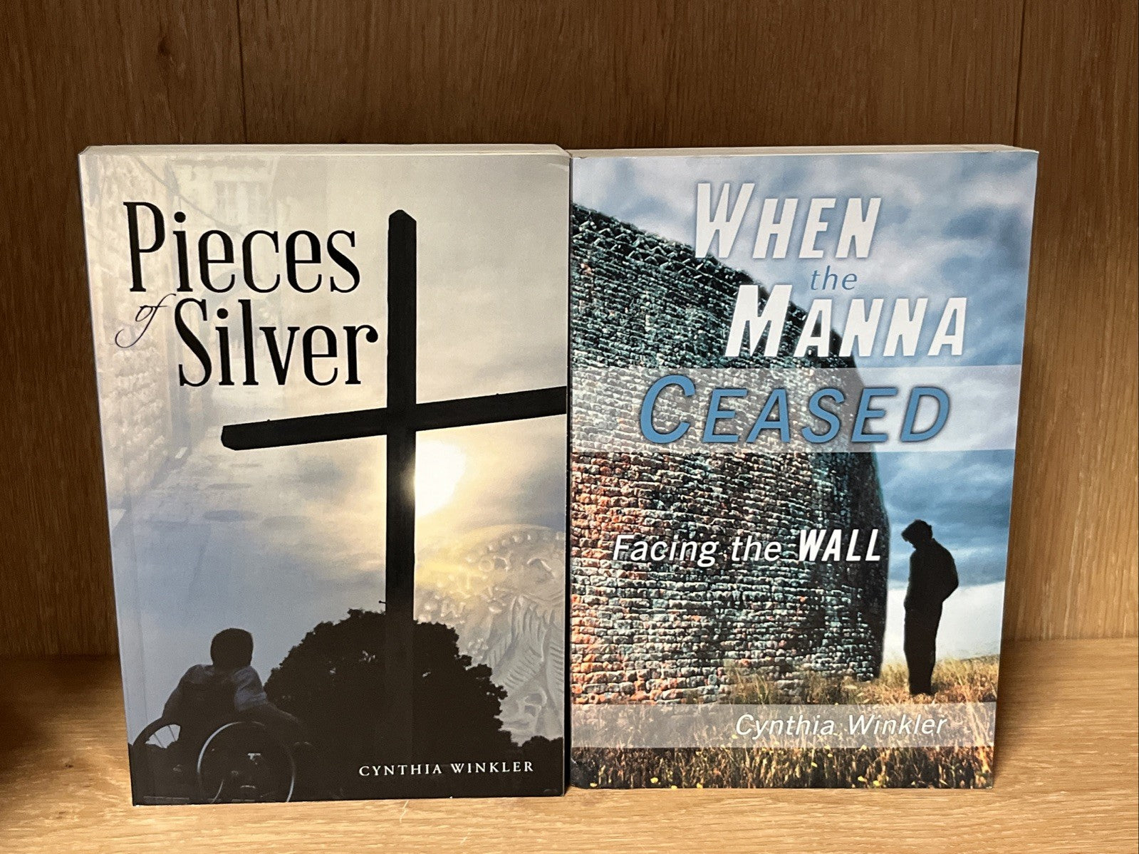 Cynthia Winkler Book Lots 2 Pieces of Silver  And When The Manna Ceased (English